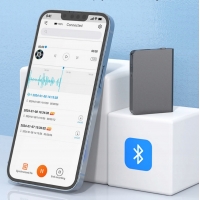 INTELIGENTNY DYKTAFON AI Bluetooth ChatGPT Transkrypcja- GŁOS NA TEKST ,APP