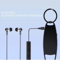 DYKTAFON BRELOCZEK NA KLUCZE AKTYWOWANY DŹWIĘKIEM