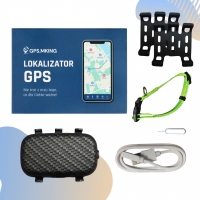 LOKALIZATOR GPS 4G BEZ ABONAMENTU DLA PSA KOTA UCHWYT NA OBROŻĘ APLIKACJA
