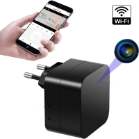 DYSKRETNIE UKRYTA KAMERA  WiFi W ŁADOWARCE SIECIOWEJ USB, PODGLĄD NA ŻYWO