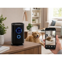 DYSKRETNIE UKRYTA KAMERA SZPIEGOWSKA WiFi W OCZYSZCZACZU POWIETRZA DETEKCJA