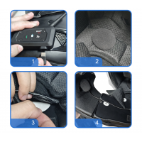 INTERKOM INTERCOM MOTOCYKLOWY EJEAS V6 PRO+ NOWA WERSJA 1200m Bluetooth HQ