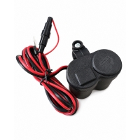 ŁADOWARKA MOTOCYKLOWA USB 12-24V do MOTORU SKUTERA QUAD GNIAZDO ZAPALNICZKI