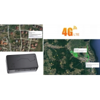 MINIATUROWY MINI LOKALIZATOR NADAJNIK 4G LTE PODSŁUCH GPS GSM WIFI BAIDU