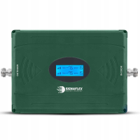 WIELOZAKRESOWY REPEATER, WZMACNIACZ GSM INTERNETU HSPA 4G LTE + ANTENY 15m