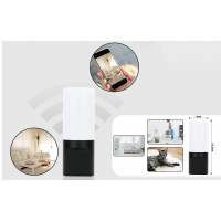 UKRYTA KAMERA SZPIEGOWSKA WIFI LAMPA ŚCIENNA DETEKCJA RUCHU PODGLĄD NA ŻYWO