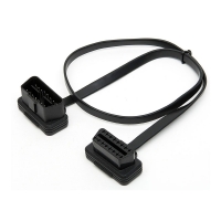 PRZEDŁUŻKA PRZEDŁUŻACZ ADAPTER PŁASKI KABEL 60cm OBD2 16PIN MĘSKI ŻEŃSKI HQ