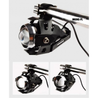 LAMPY REFLEKTORY HALOGENY MOTOCYKLOWE LED CRE U5 3000LM 2szt 3 tryby 12-80V