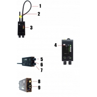 PRECYZYJNY WYKRYWACZ LOKALIZATORÓW KAMER GPS GSM 2G,3G,4G, WIFI, PODSŁUCHÓW