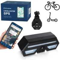 LOKALIZATOR GPS na ROWER HULAJNOGE MOTOR BEZ ABONAMENTU APLIKACJA MKBIKESCO