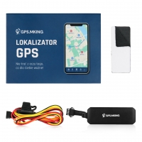 LOKALIZATOR GPS BEZ ABONAMENTU ŚLEDZENIE AUTA W APLIKACJI, ODCIĘCIE ZAPŁONU