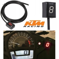 WYŚWIETLACZ, MOTOCYKLOWY WSKAŹNIK BIEGÓW KTM Duke Enduro Adventure RC8 P&P