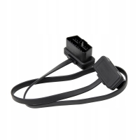PRZEDŁUŻKA PRZEDŁUŻACZ ADAPTER PŁASKI KABEL 60cm OBD2 16PIN MĘSKI ŻEŃSKI HQ