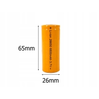 OGNIWO AKUMULATOREK BATERIA 26650 Li-Ion 3,7V-4,2V