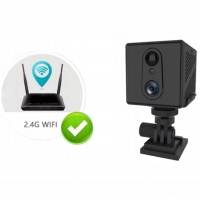 MINIATUROWA KAMERA SZPIEGOWSKA Wi-Fi, CZUJNIK RUCHU PIR, TRYB DZIEŃ / NOC