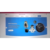 NOCNA KAMERA SZPIEGOWSKA 90° WiFi, TRYB NOCNY, 1080p TUYA, JAKOŚĆ PREMIUM