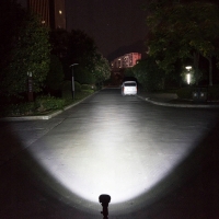 LAMPY REFLEKTORY HALOGENY MOTOCYKLOWE 20W 2000LM LED CREE + PRZEŁĄCZNIK