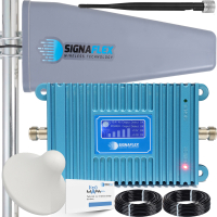 WZMACNIACZ, REPEATER + ANTENY DO POPRAWY ZASIĘGU SIECI GSM 4G i INTERNETU