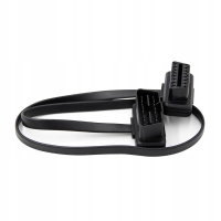 PRZEDŁUŻKA PRZEDŁUŻACZ ADAPTER PŁASKI KABEL 60cm OBD2 16PIN MĘSKI ŻEŃSKI HQ