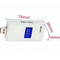 ZAKŁUCACZ BLOKADA URZĄDZEŃ PRACUJĄCYCH W SIECI Bluetooth i WiFi 2,4/5,2/5,8