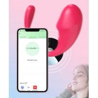 WIBRATOR, JAJKO INTENSYWNIE WIBRUJĄCE, DILDO STEROWANE TELEFONEM SMARTFONEM