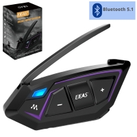 INTERKOM MOTOCYKLOWY EJEAS MS8 8 OSÓB do 7000m IP67 MESH 3 REDUKCJA SZUMÓW