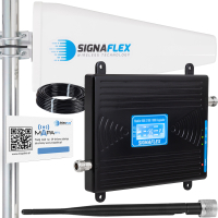 REPEATER, WZMACNIACZ SYGNAŁU GSM/3G/4G LTE i INTERNETU HSPA + ANTENY 15m