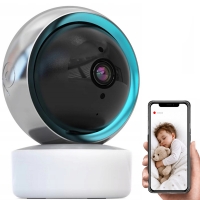 KAMERA WIFI OBROTOWA FULL HD 2MPX TUYA SMART DETEKCJA RUCHU VIDEO NIANIA