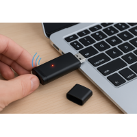 DYKTAFON REJESTRATOR SZPIEGOWSKI W PENDRIVE USB 8GB Z DETEKCJĄ NA GŁOS HQ