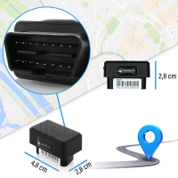 LOKALIZATOR TRACKER GPS GSM DO GNIAZDA OBD - ŚLEDZENIE SAMOCHODU - PODSŁUCH
