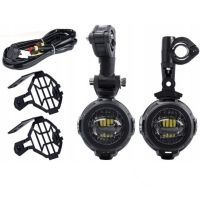 HALOGENY LED 9V - 30V LAMPY V-STORM BMW GS adv varradero 40W Z HOMOLOGACJĄ