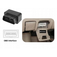 MINI LOKALIZATOR NADAJNIK PODSŁUCH DO GNIAZDA OBD W AUCIE 4G GPS GSM 12-24V