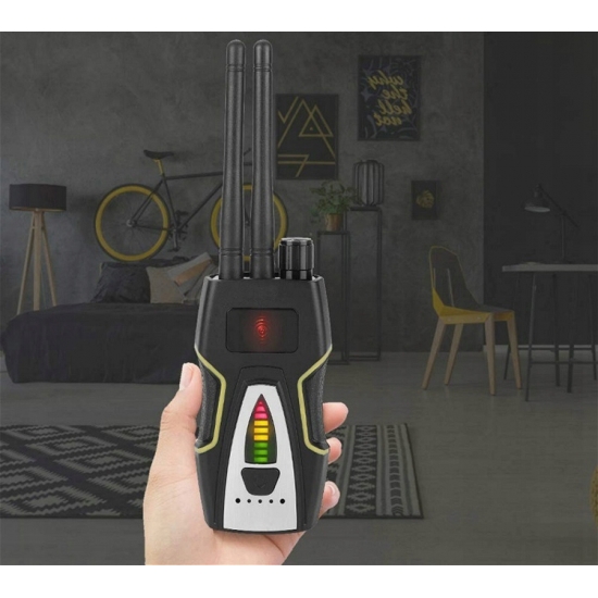 WYKRYWACZ LOKALIZATORÓW KAMER GPS GSM 2G,3G,4G, WIFI, PODSŁUCHÓW