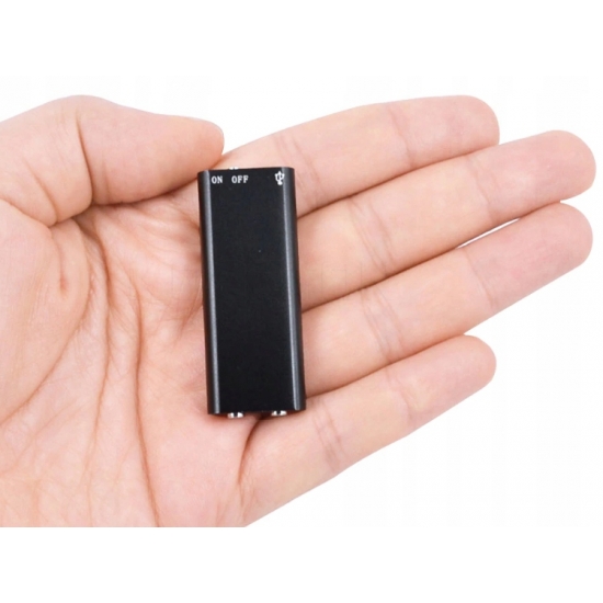 MINI DYKTAFON PENDRIVE URUCHAMIANY NA GŁOS 8GB HQ
