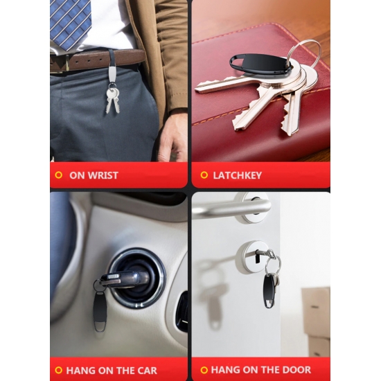 DYKTAFON BRELOCZEK NA KLUCZE AKTYWOWANY DŹWIĘKIEM