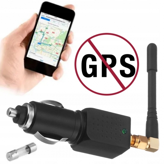 ZAGŁUSZACZ BLOKER LOKALIZATORA URZĄDZENIA GPS AUTA