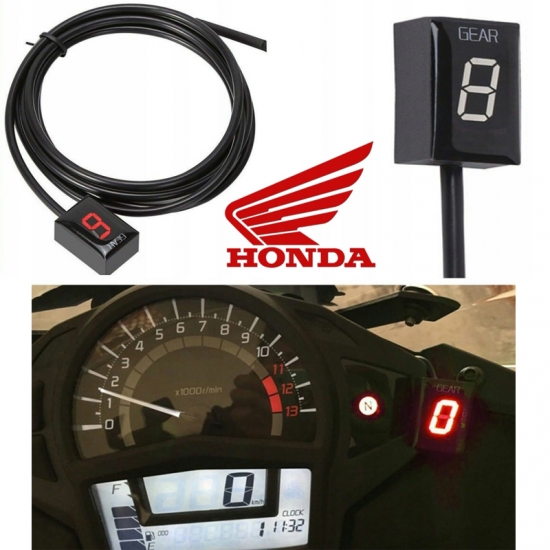 WYŚWIETLACZ WSKAŹNIK BIEGÓW HONDA CB CBF CBR VFR VTX VT XL X Hornet Shadow