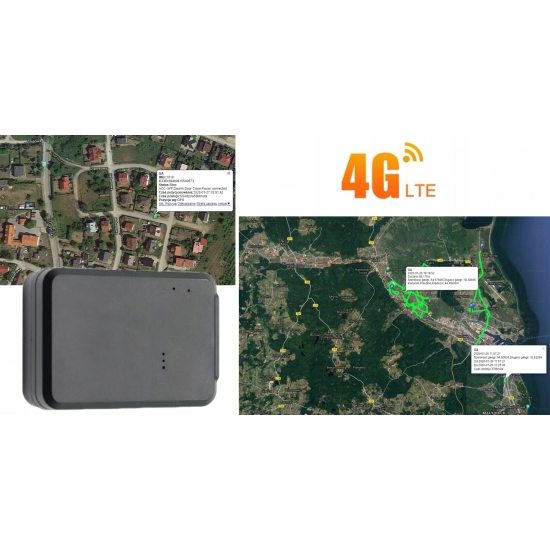 LOKALIZATOR NADAJNIK DO ŚLEDZENIA 4G GPS GSM WIFI MAGNES CZUWANIE DO 60 DNI