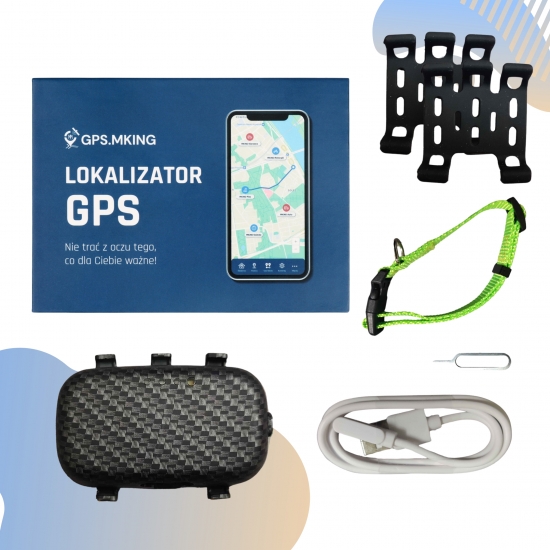 LOKALIZATOR GPS 4G BEZ ABONAMENTU DLA PSA KOTA UCHWYT NA OBROŻĘ APLIKACJA