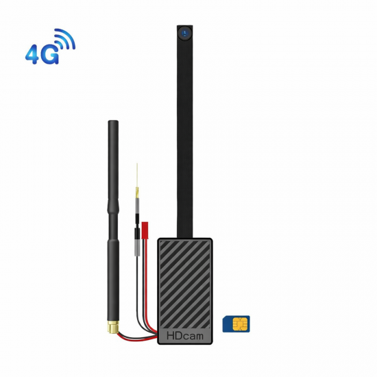 MINI KAMERA SZPIEGOWSKA 4G NA KARTĘ SIM 90° CZUJNIK RUCHU,  JAKOŚĆ PREMIUM