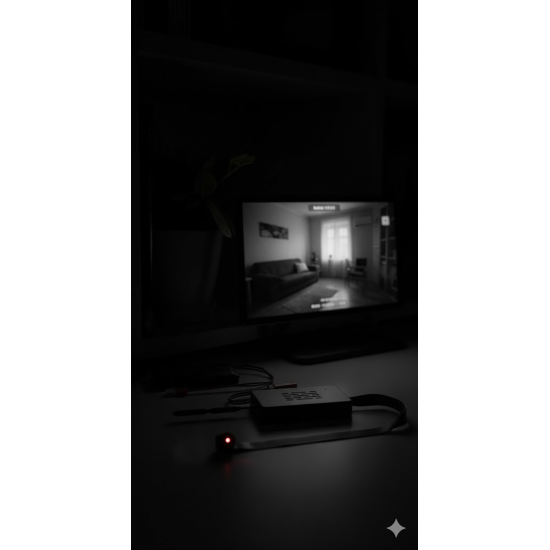 NOCNA KAMERA SZPIEGOWSKA 90° WiFi, TRYB NOCNY, 1080p TUYA, JAKOŚĆ PREMIUM