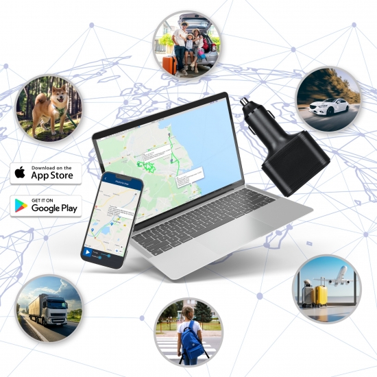 LOKALIZATOR GPS 2G+4G UKRYTY W ŁADOWARCE PODSŁUCH ŚLEDZENIE AUTA SAMOCHODU