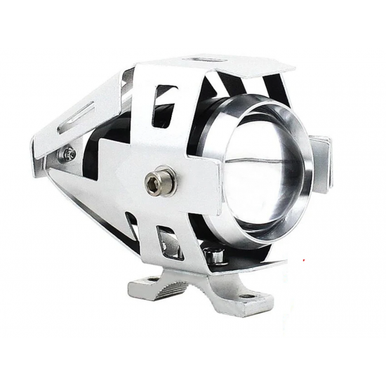 LAMPY REFLEKTORY HALOGENY MOTOCYKLOWE LED CRE U5 3000LM 2szt 3 tryby 12-80V