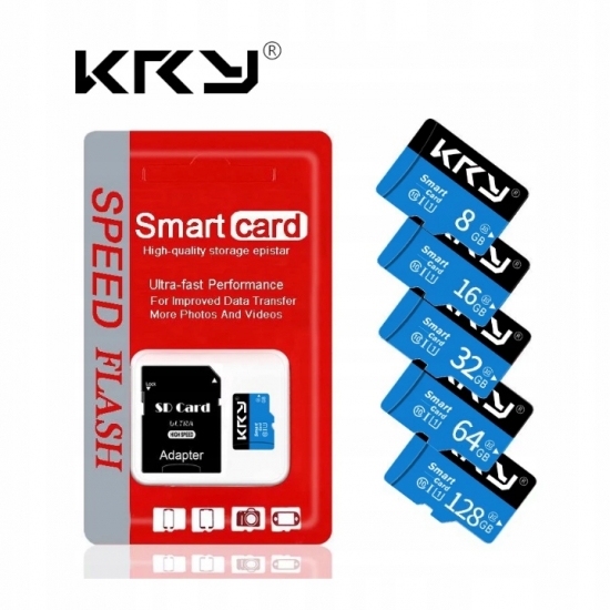 KARTA PAMIĘCI microSD 64GB class10 Z ADAPTEREM
