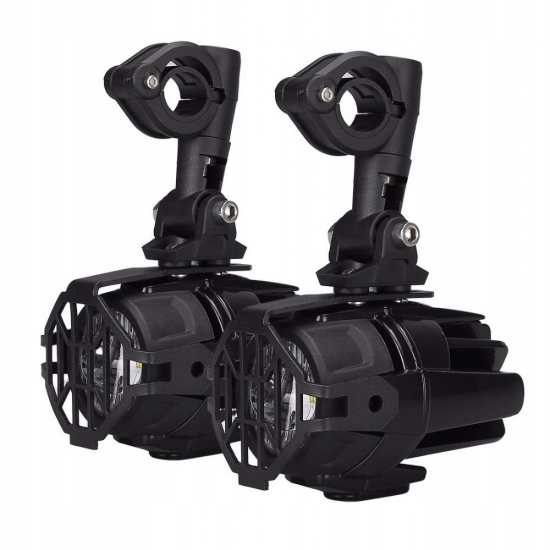 HALOGENY LED 9V - 30V LAMPY V-STORM BMW GS adv varradero 40W Z HOMOLOGACJĄ
