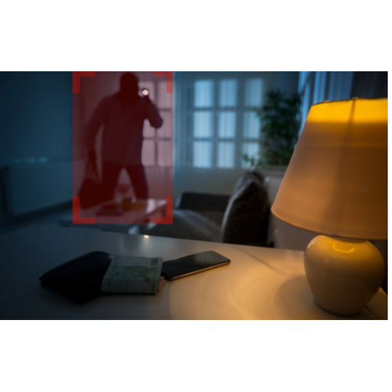 UKRYTA KAMERA SZPIEGOWSKA WIFI LAMPA ŚCIENNA DETEKCJA RUCHU PODGLĄD NA ŻYWO