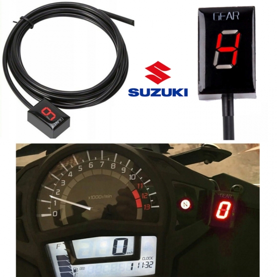 WYŚWIETLACZ BIEGÓW SUZUKI GSX GSXR GSR GSF DL SV TL M C Intruder S-02