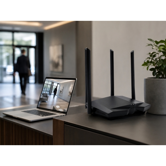 UKRYTA KAMERA SZPIEGOWSKA Wi-Fi W ROUTERZE DETEKCJA RUCHU, PODGLĄD NA ŻYWO