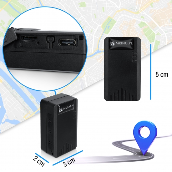 LOKALIZATOR TRACKER GPS 20 DNI 2G+4G BEZ ABONAMENTU ŚLEDZENIE AUTA PODSŁUCH