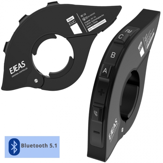 PILOT STEROWANIA INTERKOMU INTERCOMU NA KIEROWNICĘ EUC EJEAS BLUETOOTH 5.1